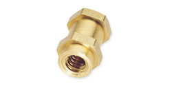 Brass Round Knurled Inserts
