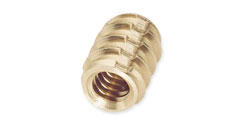 Brass Round Knurled Inserts