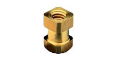 Brass Round Knurled Inserts