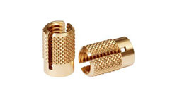 Brass Round Knurled Inserts