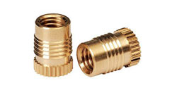 Brass Round Knurled Inserts