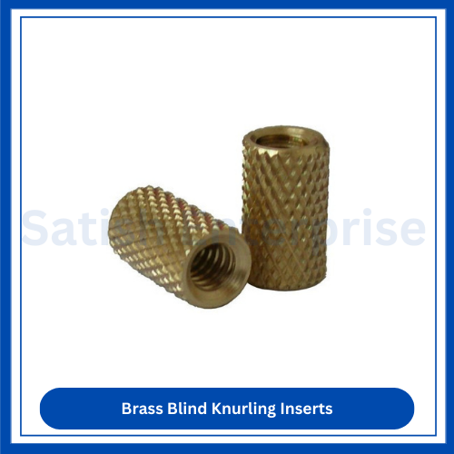 Brass Blind Knurling Inserts