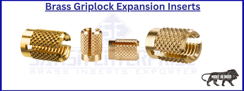 Brass Griplock Expansion Inserts