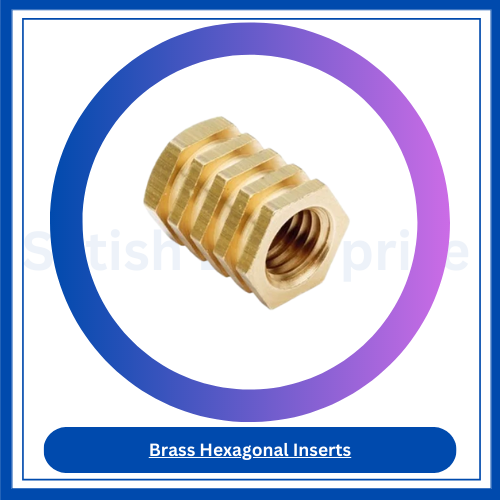 Brass Hexagonal Inserts