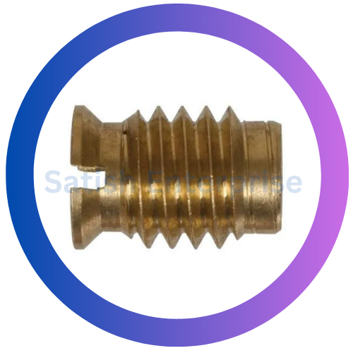 Brass Wood Inserts 