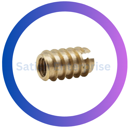 Brass Wood Inserts 