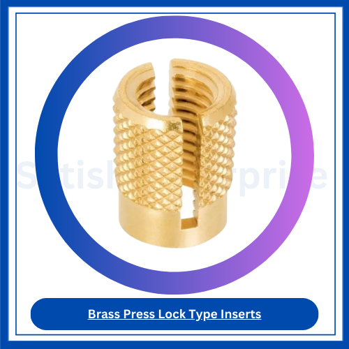 Brass Press Lock Type Inserts