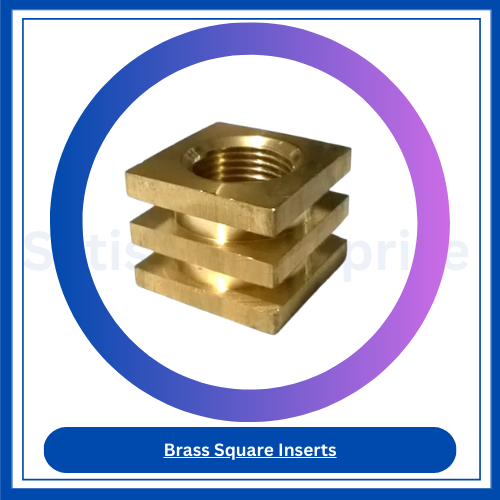 Brass Square Inserts