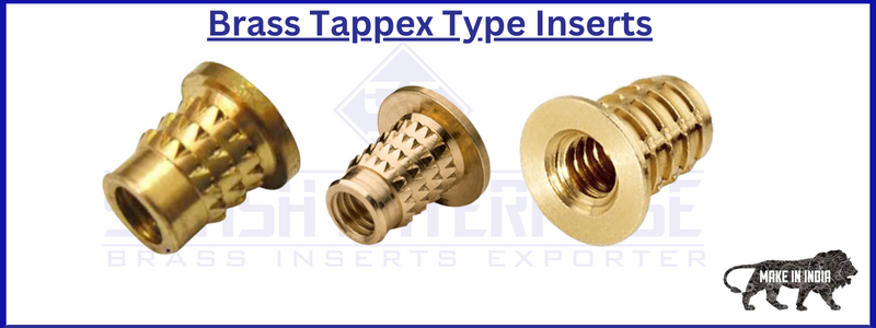 Brass Tappex Type Inserts Satish Enterprise