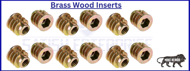 Brass Wood Inserts