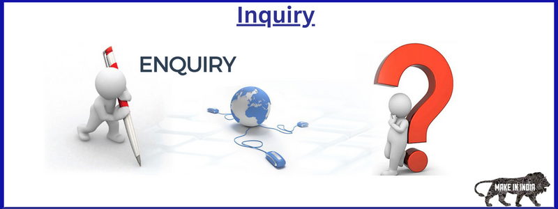 Inquiry Satish Enterprise