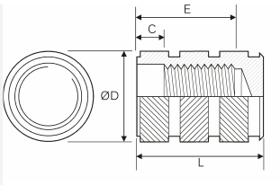 Aluminium Moulding Inserts Drawing Satish Enterprise