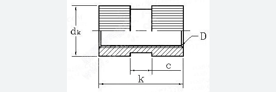 Brass Knurled Threaded Inserts Drawing Satish Enterprise