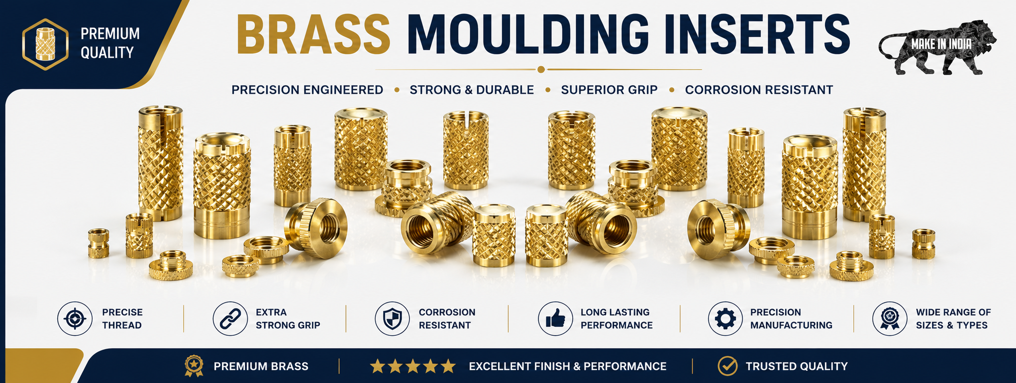 Brass Moulding Inserts