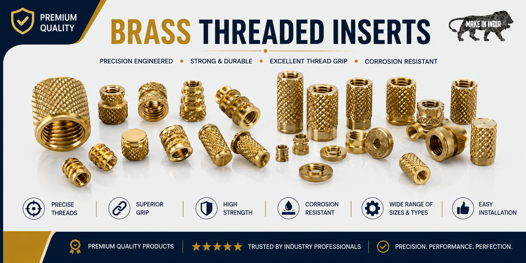 Brass Threaded Inserts