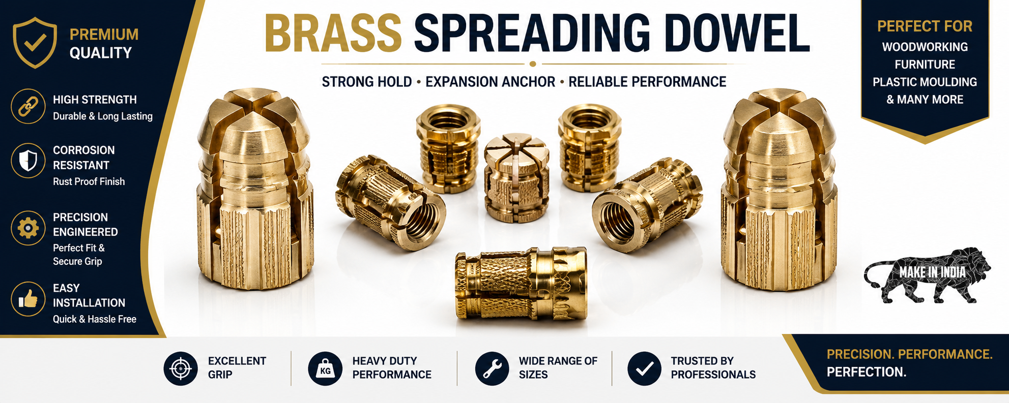 Brass Spreading Dowel   Satish Enterprise