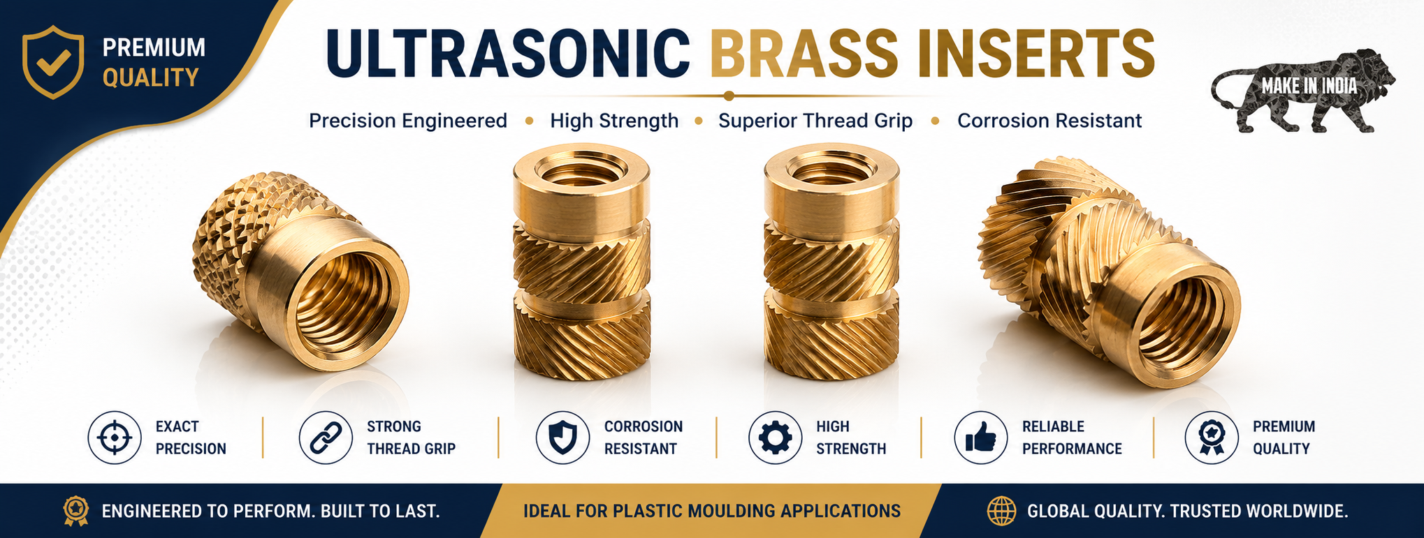 ultrasonic brass inserts satish enterprise Ultrasonic Brass Inserts Satish Enterprise