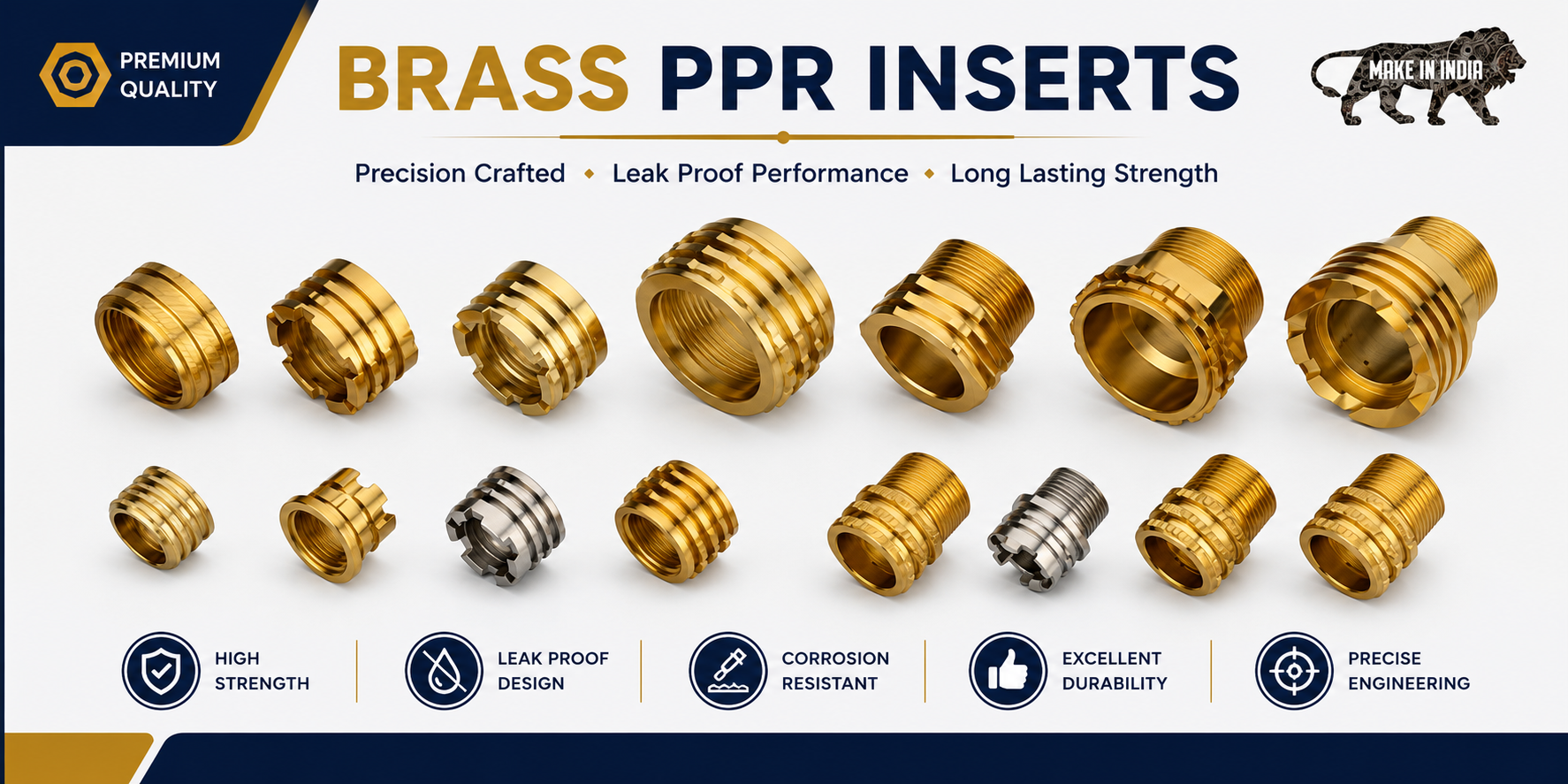 Brass Ppr Insert   Satish Enterprise